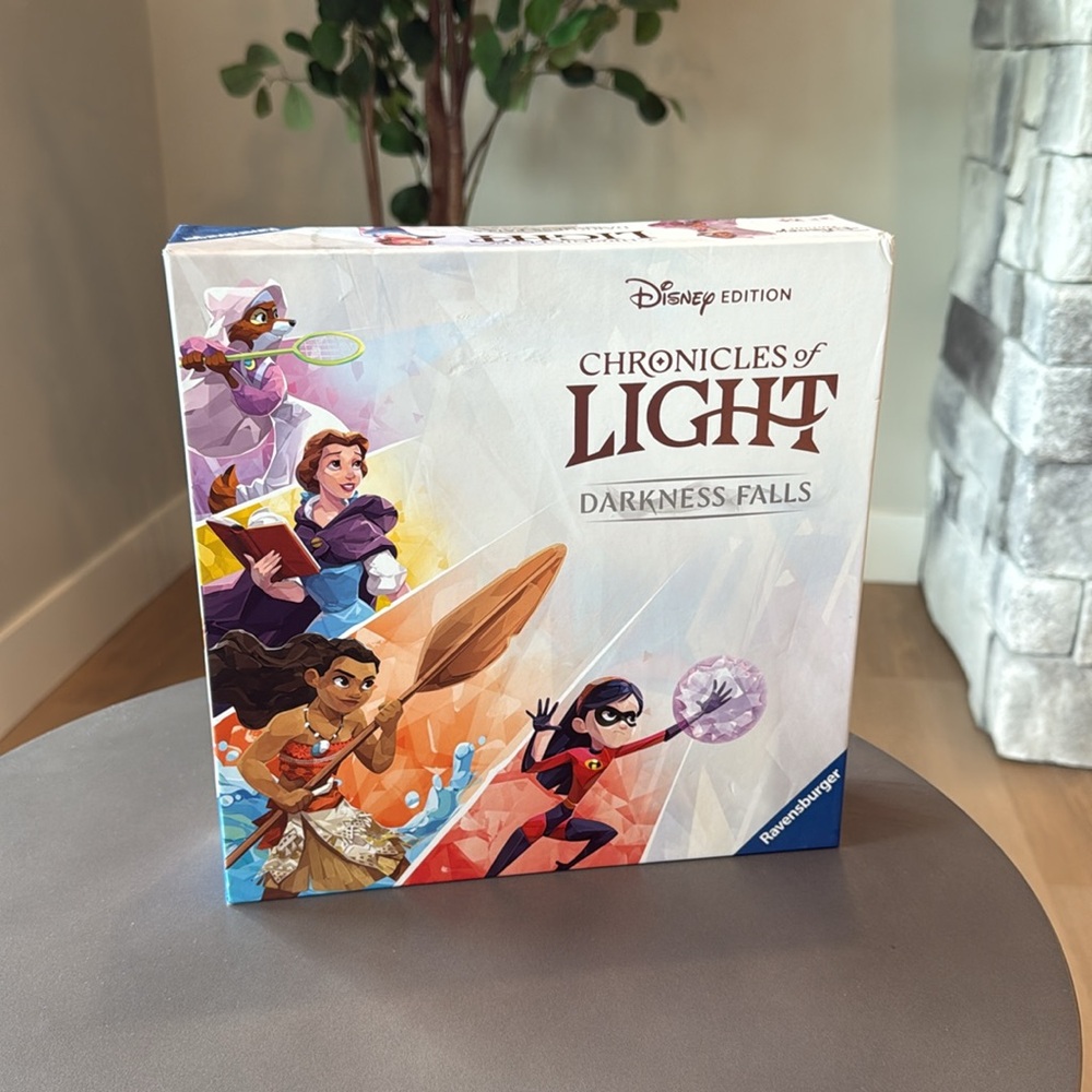 NWT Disney Chronicles of Light Board Game, Kids game, Game Night